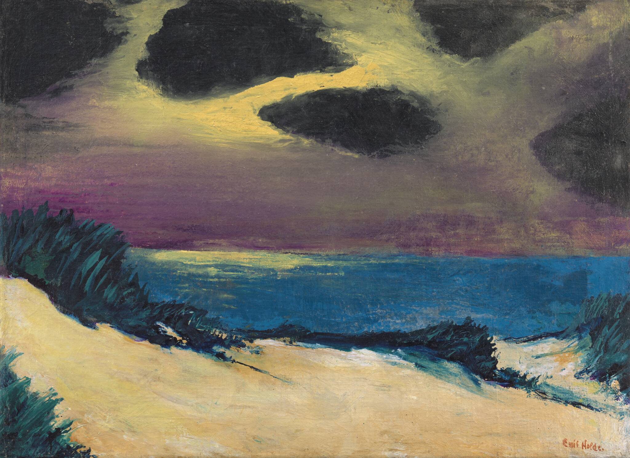 Emil Nolde, North Sea Dunes, 1936