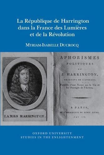 La République de Harrington dans la France des Lumières et de la Révolution